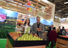 Jeff Correa and Lynsey Kennedy from USA Pears